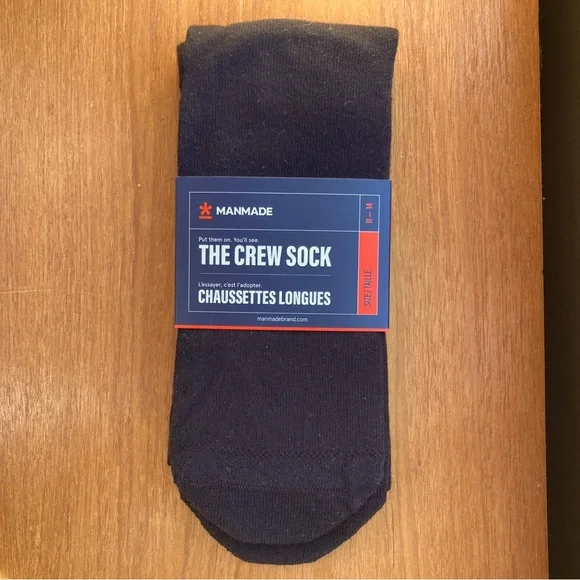 Manmade Underwear Socks Manmade Crew Sock Nwt Poshmark